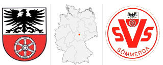 Stadtwappen Sömmerda und Vereinslogo Stadtwappen Sömmerda und Vereinslogo